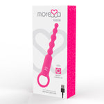 Moressa Ronie Vibrador Anal com Controlo Remoto Rosa