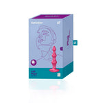 Satisfyer Lolly Plug 1 Plug Vibrador Bordeaux
