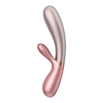 Satisfyer Hot Lover Vibrador Rosa Bege