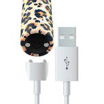 Bala Leopardo Vibrador Recarregável 10 Intensidades