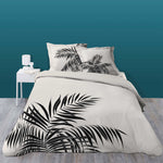 HKH Juego de Cama 3 Piezas Franela Estampada Borneo