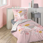 HKH Jogo Cama 2 Peças Estampado Central Fee des Bois