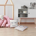 HKH Almofada Infantil Pompons Rosa