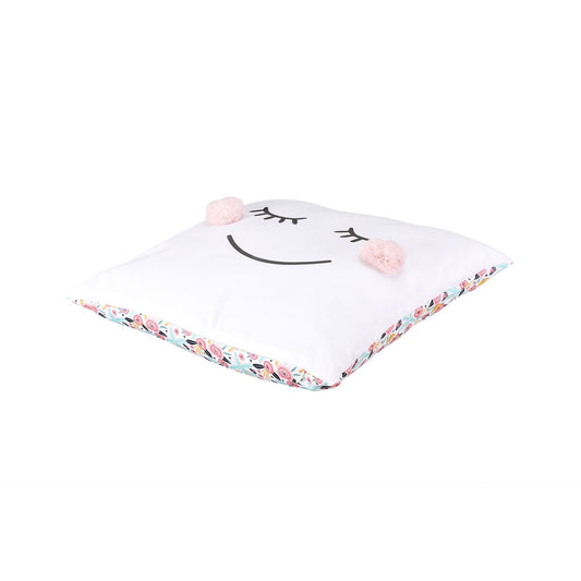 HKH Almofada Infantil Pompons Rosa