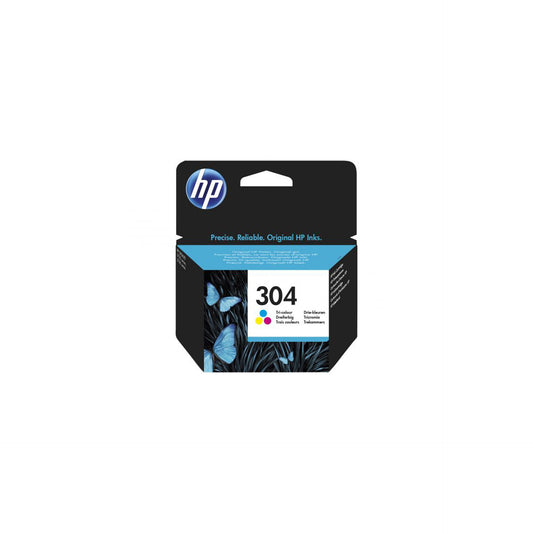 Cartucho de Tinta HP DeskJet 2630/3700/3720/3730 Nº304 - Tricolor