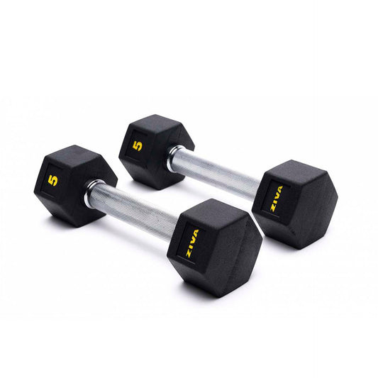 Ziva Performance Halteres Hexagonais Par